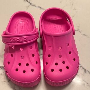 CROCS Kids Vibrant Pink Sandals